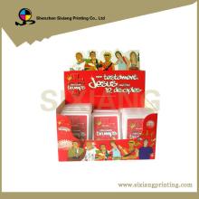 Corrugated cardboard chewing gum display counter display boxes