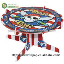 Retail pirate cardboard lollipop cake pop display stand