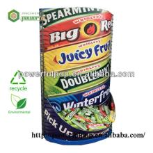 chewing gum cardboard dum bin display
