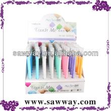 corrugated ballpen counter display/cardboard lollipop display stand