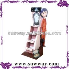 new arrive chewing gum pop retail corrugated pocket display