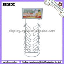 supermarket metal wall wire stands for chewing gum display HSX- 999