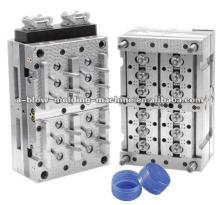 China factory supply Plastic Processing plastic Cap Closure Mould chewing gum bottle with flip top c