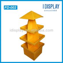 Cardboard display shelf for Chewing gum,Cardboard display shelf for cosmetic