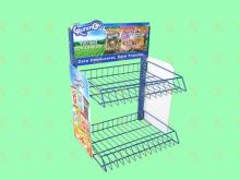 small counter metal wire basket chewing gum display