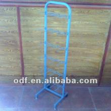 Single Sided Chewing Gum Display  Rack   Stand  with Casters or Levelers