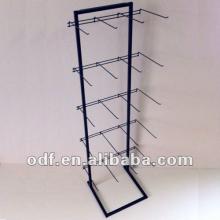 Floor Metal Chewing Gum Display Stand with Sign  Holder  and Signage