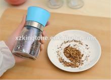 Spice grinder with glass bottle,manual spice grinder,pepper mills