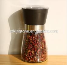 Manual elegant black wholesale Ceramic core high quality pepper & salt grinder