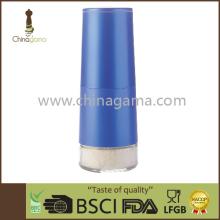 spice tools plastic black pepper jar with grinder