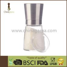 small  black   pepper   container  with grinder