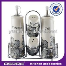 Fantastic kitchen metal salt and pepper rack