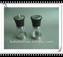 promotion manual acrylic salt and pepper set