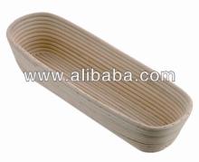 Oval brotform - Oval bread proofing basket - Rattan cane basket - Baking Bread basket