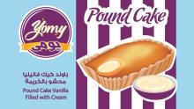 Yomy Pound  Cake  filled with  Cream 