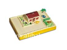  Farm   House  Cake