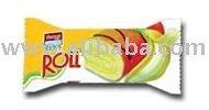 Roll Cake with Banana Cream
