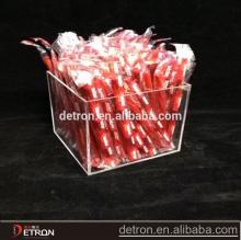 clear 2014 hot sale chocolate bar display case