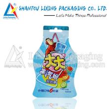 Chewing gum shaped bag