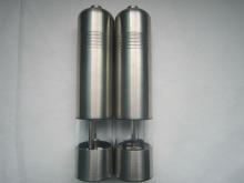 battery operated  salt   pepper   grinder  with s/s casing