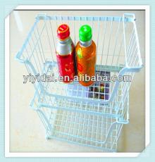 2014 wholesale steel wire salt and pepper case/spices and sauces  storage   rack / display new design
