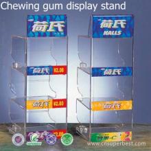 clear acrylic chewing gum display stand
