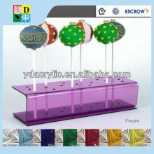 Good Quality  Acrylic  Lollipop  Display  Stand/Crystal Clear  Acrylic   Cake  Pop Stand