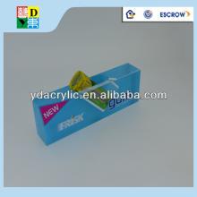 Clear Chewing gum acrylic display stand
