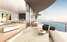 Factory of wear resistant salt and pepper tile wall round mosaic tile with cheap price