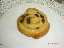 Pepitte-cream with raisins