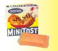 Crostines melba toasts