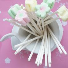 Candy lollipops paper sticks