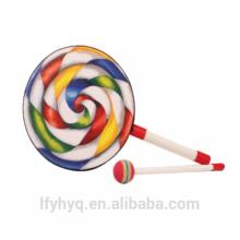 kids music  instrument s lollipop plastic drum