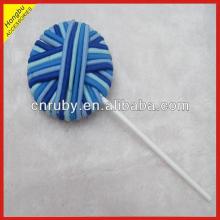 Elastic  Hair   Band  Ball lollipop for Kids
