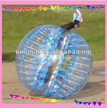 Bouncing inflatable bubble body zorb