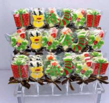 For Merry Chritmas party Plexiglass Lolly/Lollypop/Sugar loaf/lollipop Display