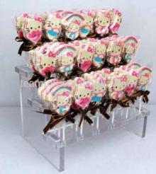 For Merry Chritmas party Acrylic Lollipop/Lollypop/Lolly/Bonbon/Sugar-loaf Display Stand