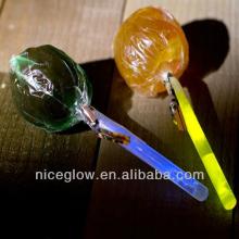 super glow, super fashionable glow stick lollipop candy (6*80MM)