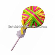 lollipop hair elastics with ribbon bow