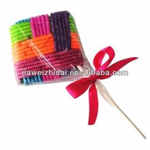 colorful lollipop elastic band
