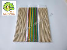 Customized colored wholesale long wooden flashing lollipop stick