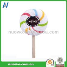 High quality with low price lollipop shape  towel   cake 