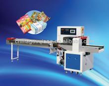 High speed low noise chocolate/egg rolls packaging machine