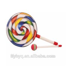 2014 new plastic lollipop tambourine made in China