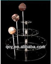3 Tier  Cake  Pop Stand/ Clear  Acrylic  lollipop Holder/ acrylic   cake  pop  display  stand