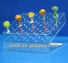 clear acrylic lollipop display rack
