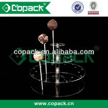 2014 Hot sale acrylic lollipop cake pop display stand