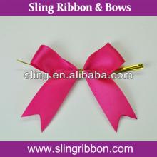 Mini Ribbon Twist Tie Bows Lollipop Tie