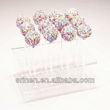 u shaped acrylic lollipop display holder