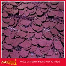 Sequin Confetti Stretch Fabric wedding Wholesale dress decorative marshmallow